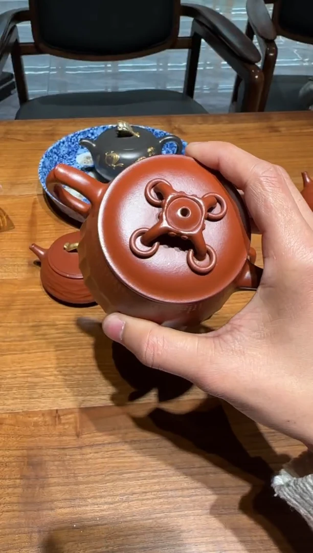 【闪购商品】夏淑君 大红袍 四喜如意点金