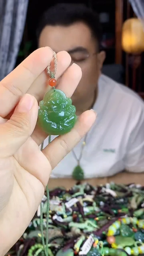 和田玉未镶嵌挂件多样性发货拍一发一