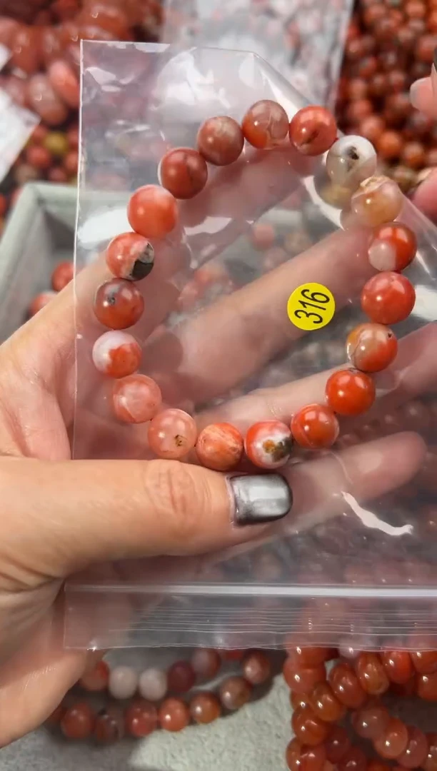 未镶嵌手串南红玛瑙10+