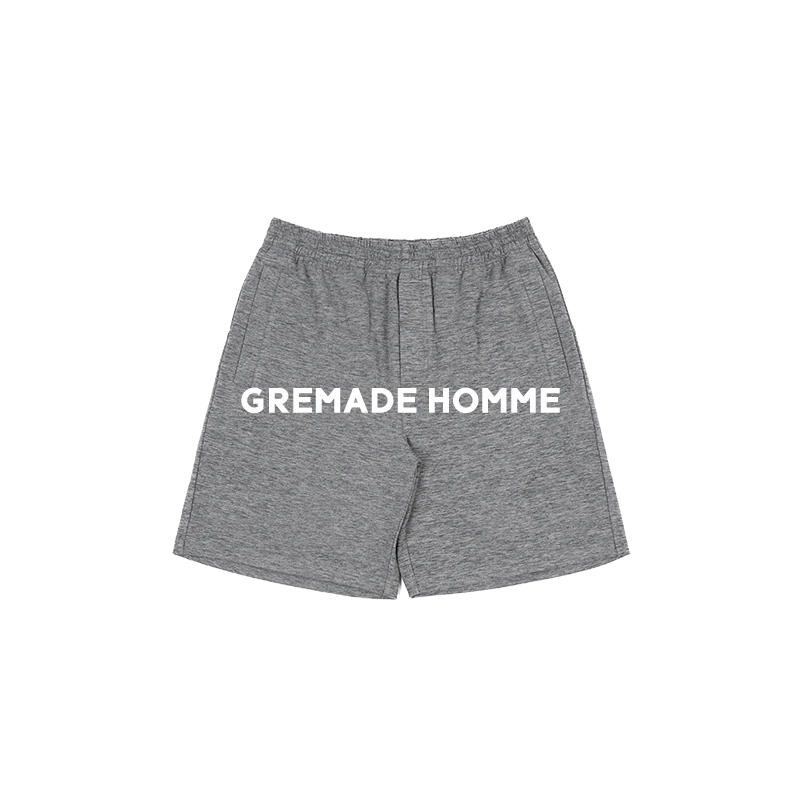 GREMADE 夏季宽松慢跑健身户外运动速干延展短裤弹力休闲五分裤