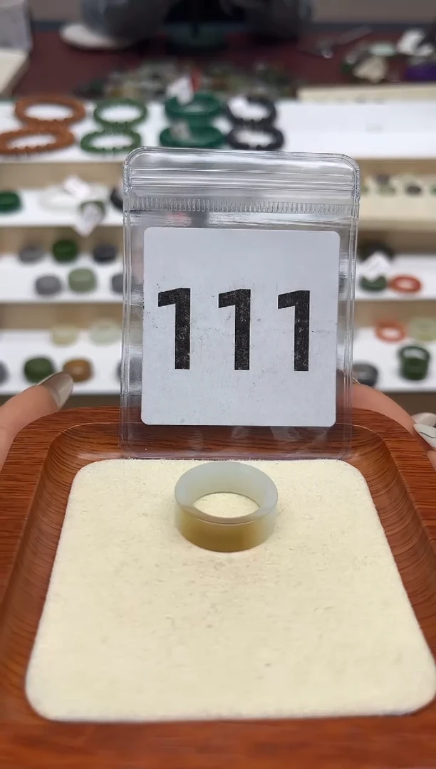 【闪购商品】和田玉戒指未镶嵌14号