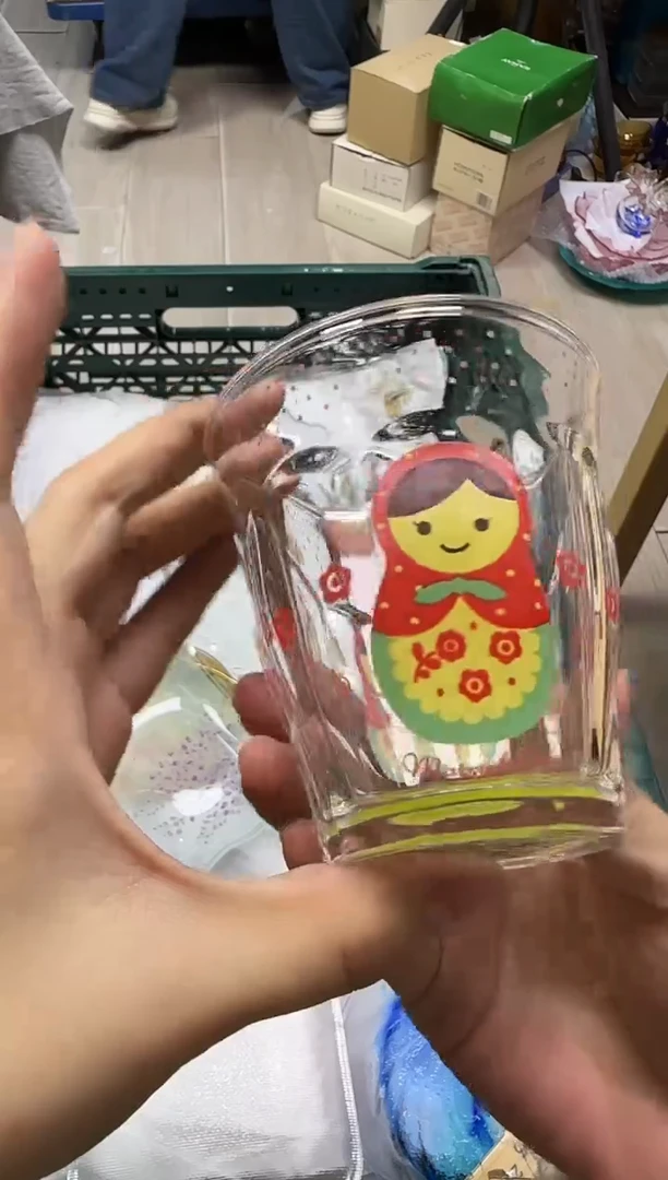 手工艺品玻璃马***狗119