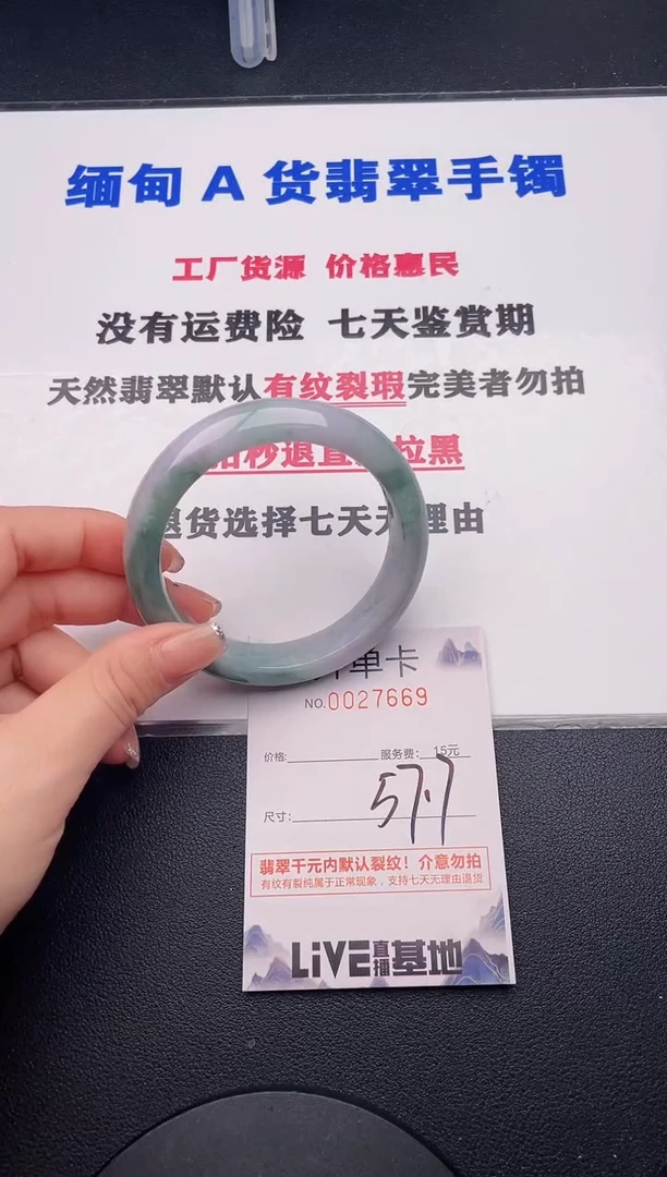 未镶嵌手镯翡翠69