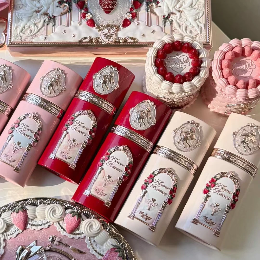 花知晓草莓丘比特液体腮红04红心苹果