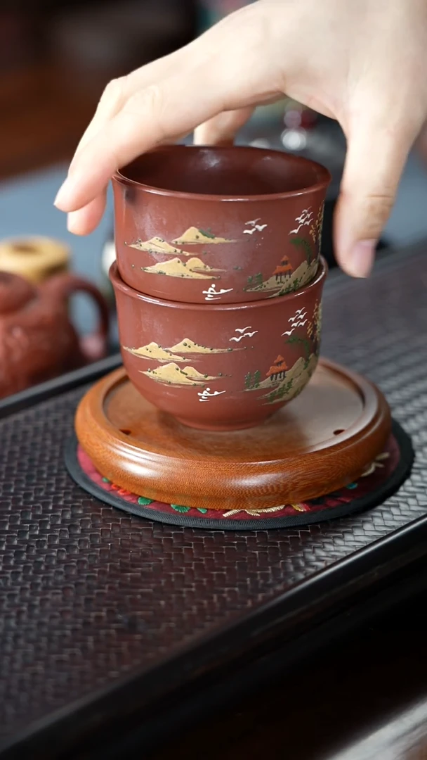 【闪购商品】紫砂茶壶紫砂小杯02