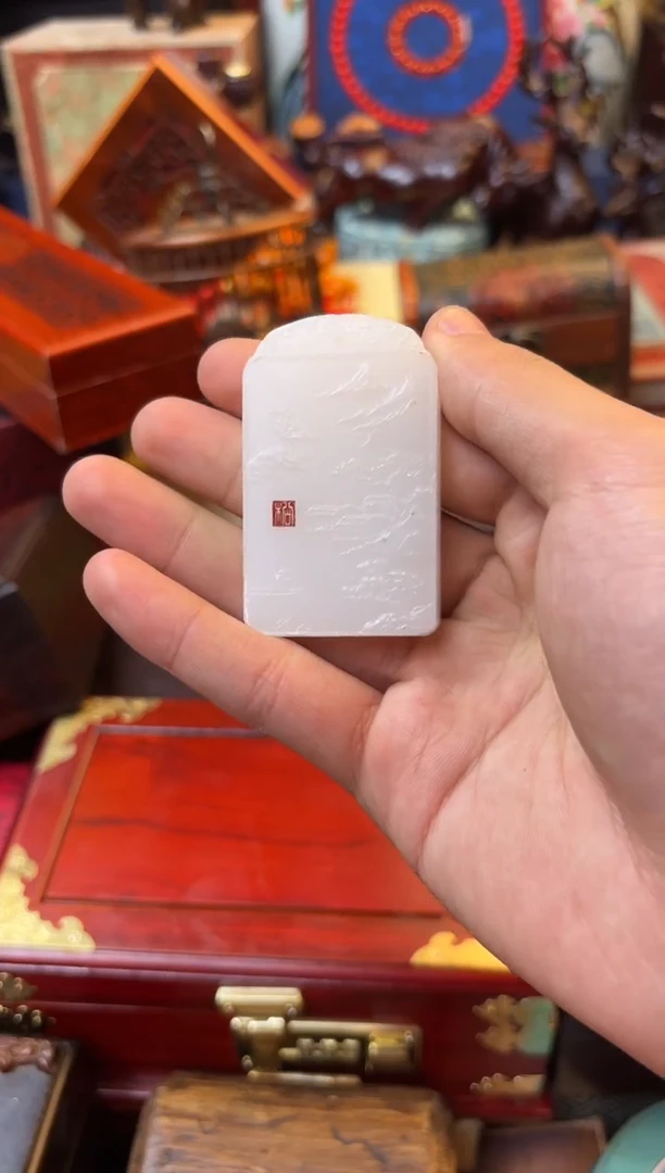 和田玉未镶嵌颈饰——————————————15354