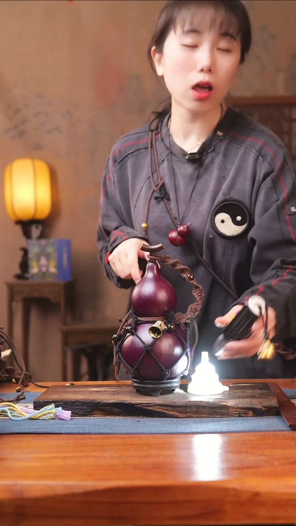 910号链接精品大漆葫芦现货现发[一物一拍]