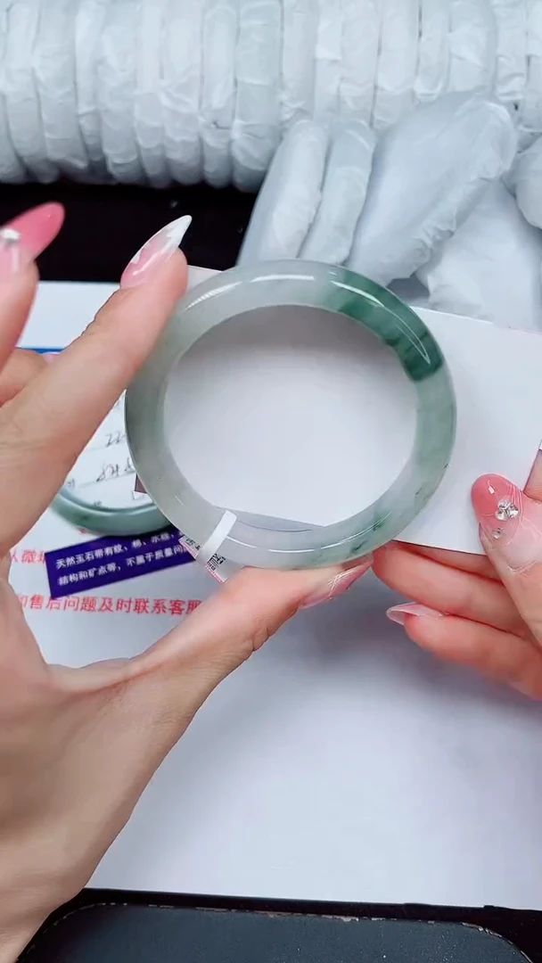 未镶嵌手镯石英质玉444-54/55