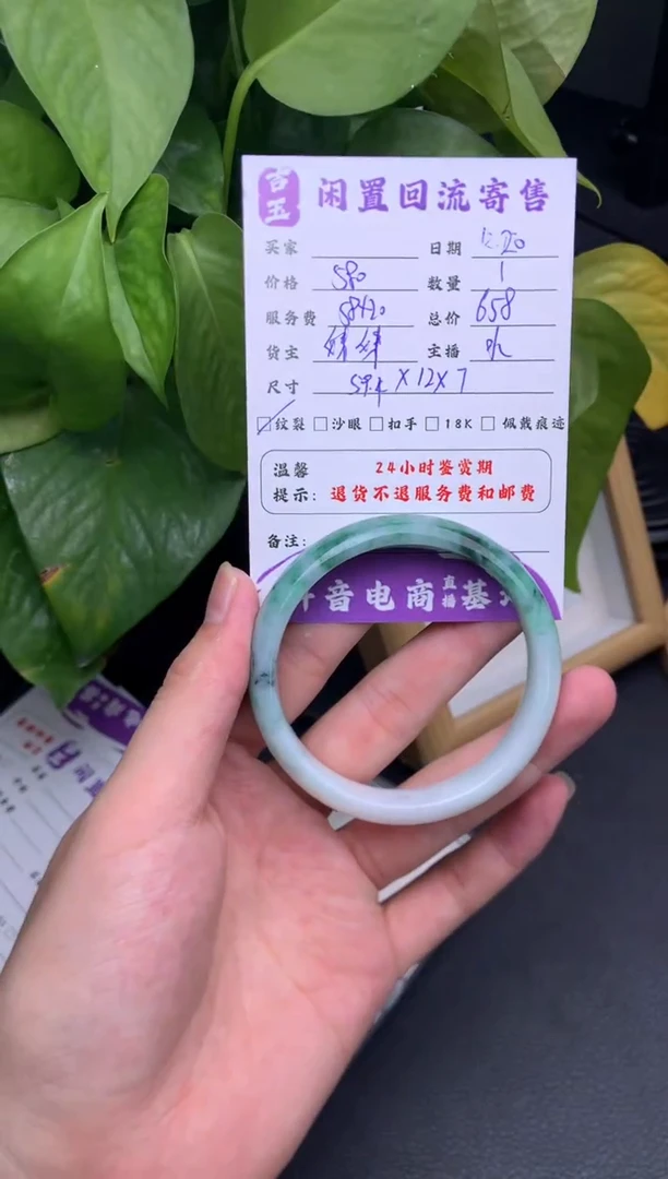 未镶嵌手镯翡翠手镯