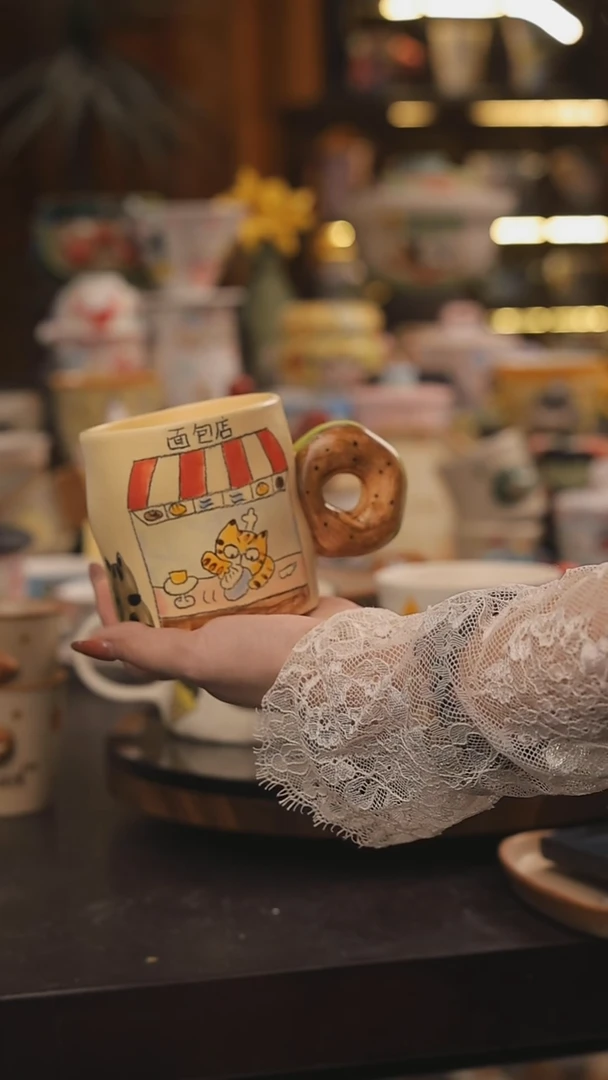 景德镇釉下彩绘设计师款式陶瓷