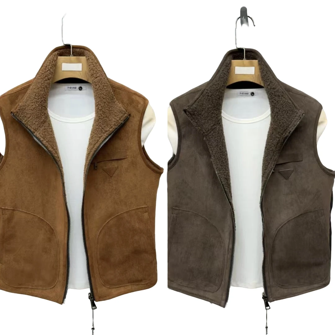 保暖秋冬厚款立领免烫直下摆透气马甲短款常规款原色早冬8825126