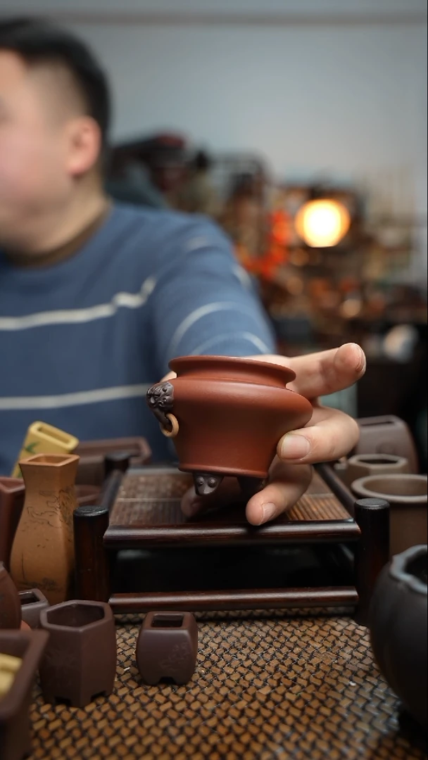 【闪购商品】紫砂花盆長木軒精品紫砂