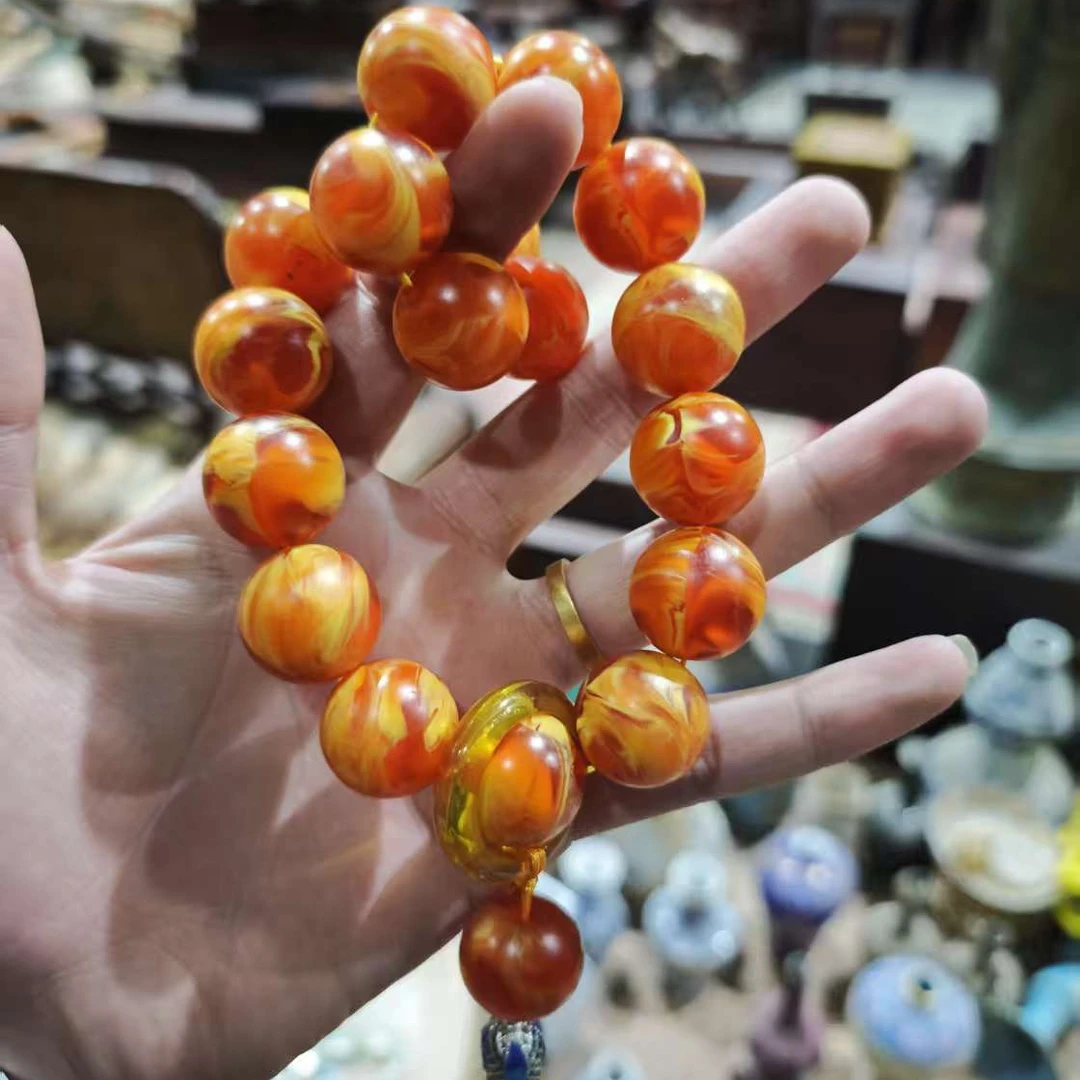 【闪购商品】龙涎香蜜蜡香手串林5858