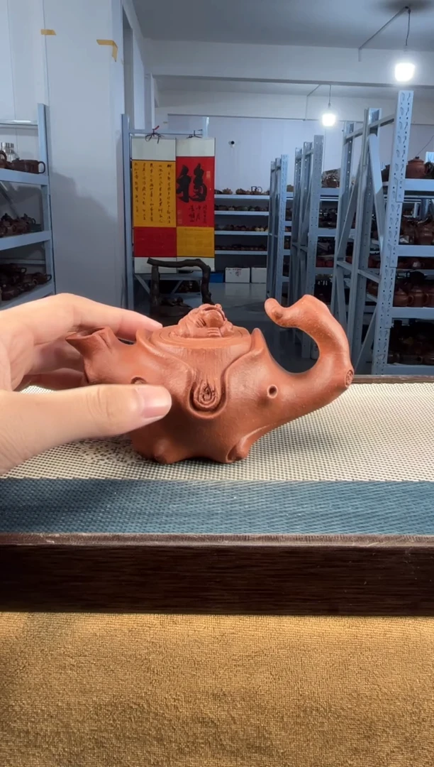 茶壶紫砂52宜兴紫砂全手200cc
