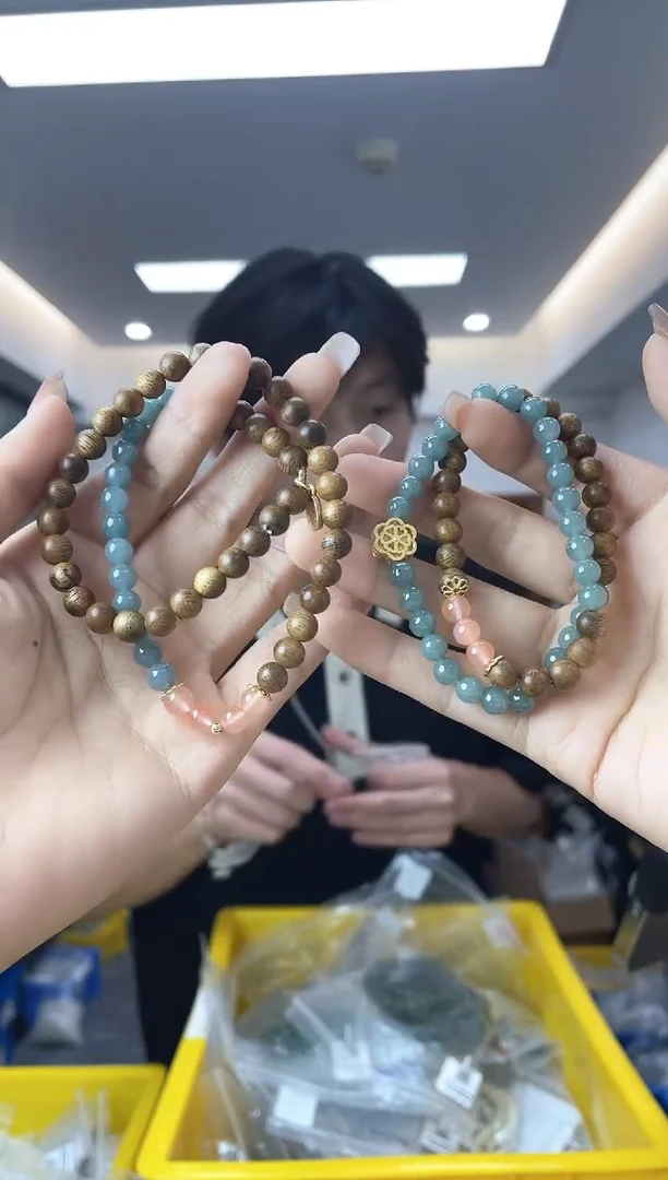 未镶嵌手串翡翠多样性一件发货