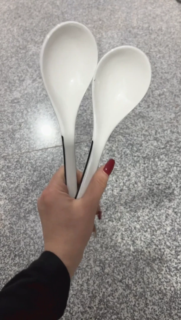 【闪购商品】瓷大汤勺2个装