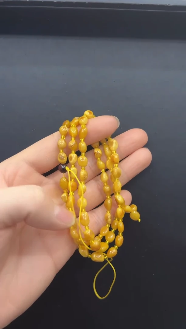 【闪购商品】蜜蜡颈饰未镶嵌蜜蜡项链-526055