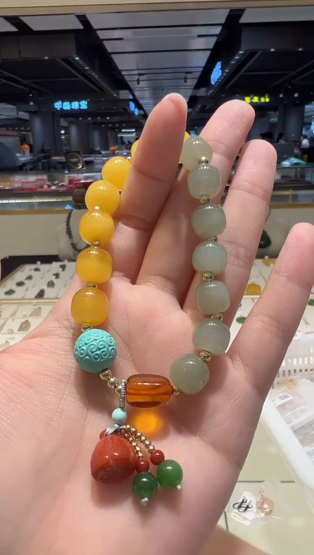 【闪购商品】蜜蜡手串未镶嵌@@P0488//