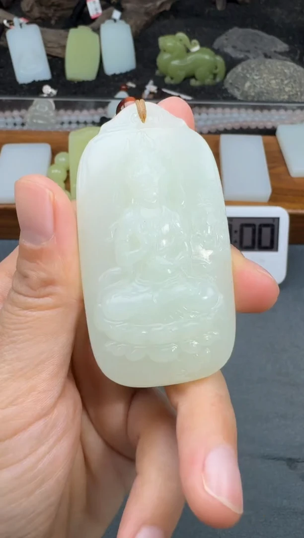 颈饰未镶嵌和田玉2