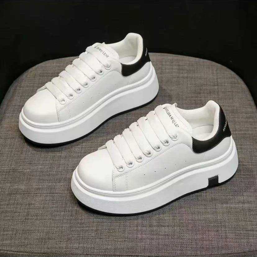 六厘米昆昆小白鞋时尚休闲女鞋防滑耐磨