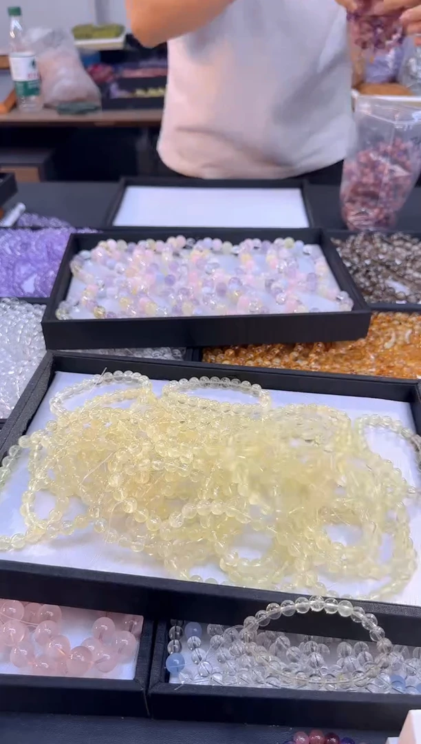 【闪购商品】水晶手串未镶嵌142/多样性发其一/卡8