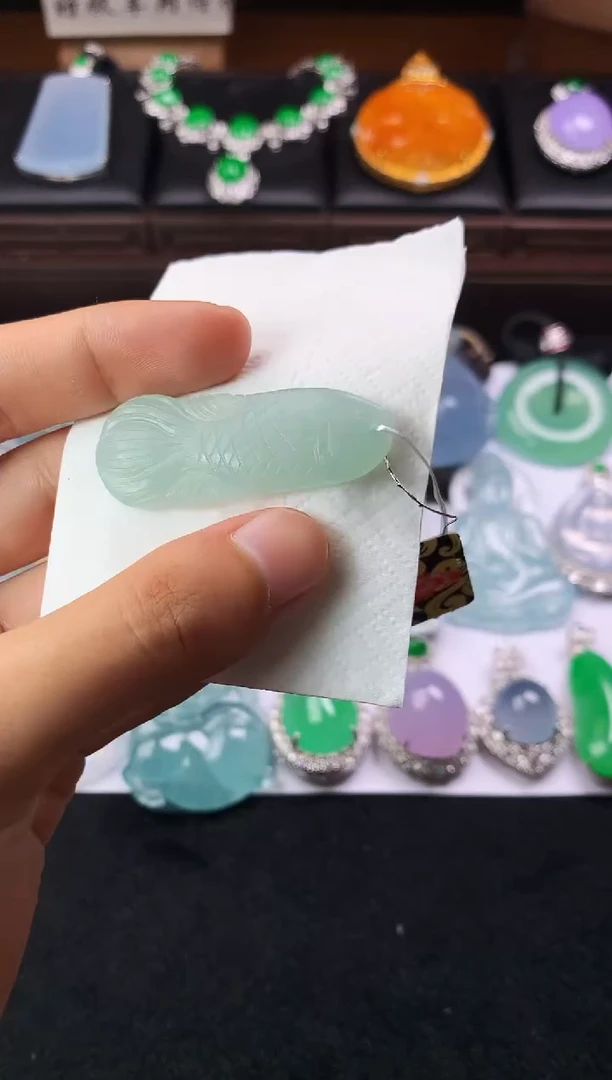 未镶嵌定制翡翠S毛货不退不换