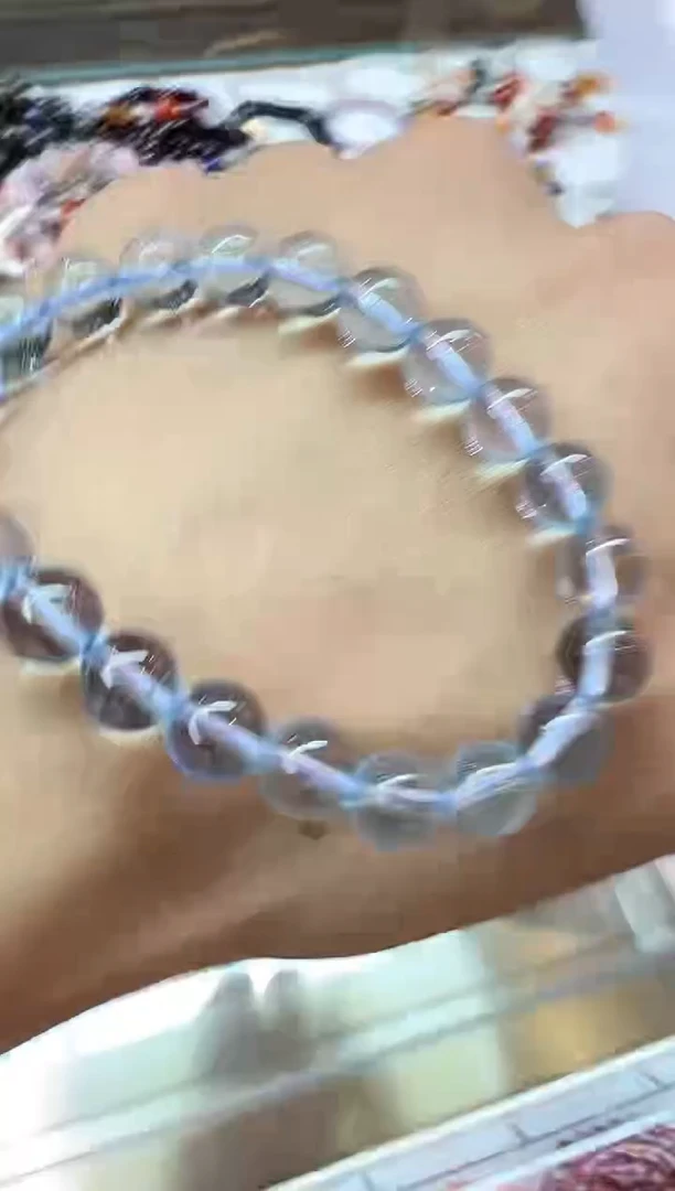 未镶嵌托帕石手链托帕石手串 多样性发其一