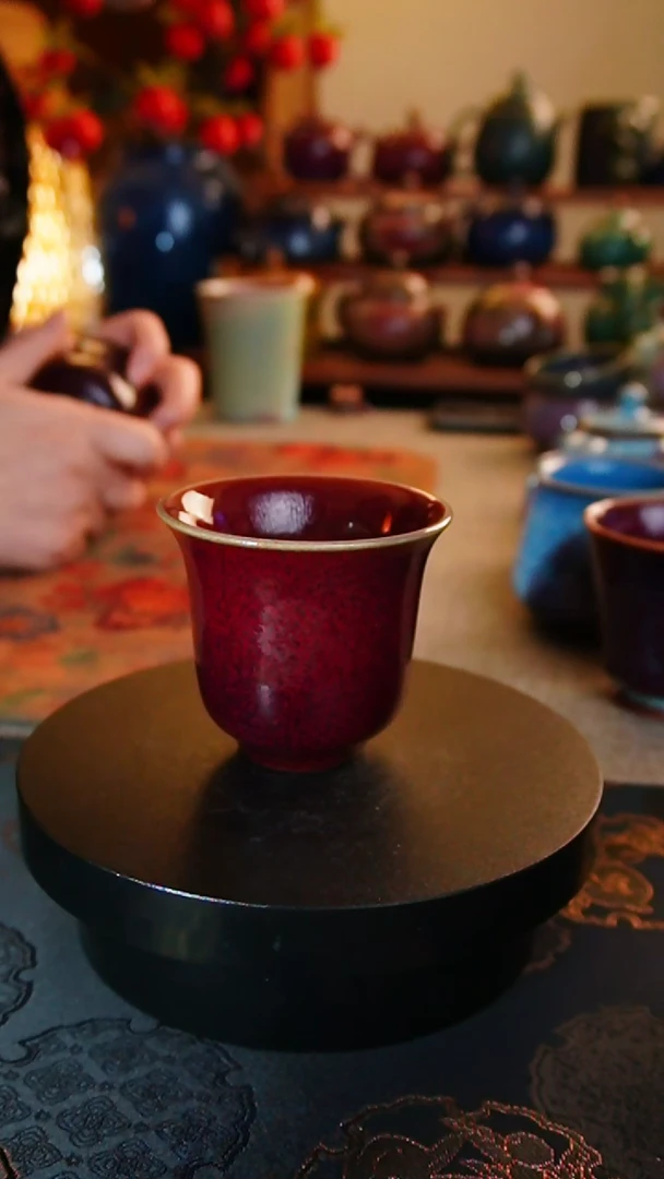 【闪购商品】瓷片243 主人杯