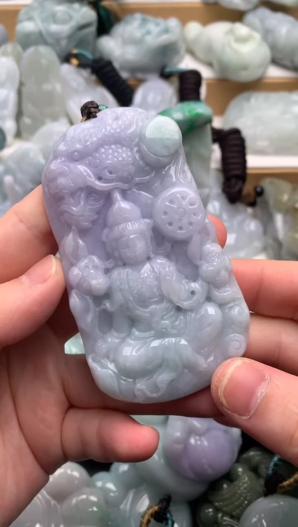 吊坠(不含链)未镶嵌翡翠1