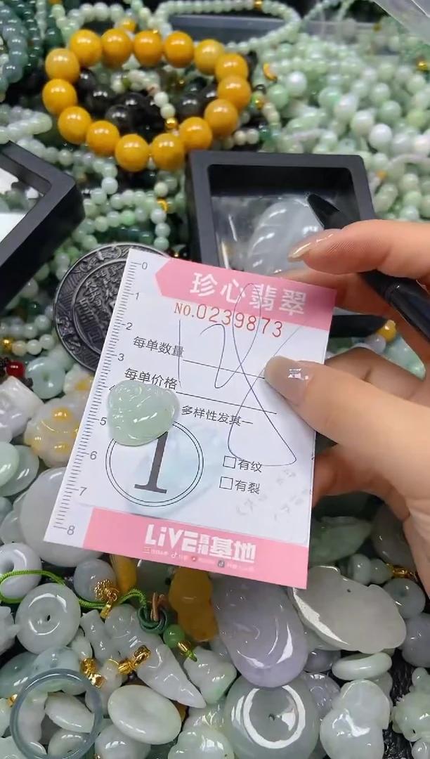 翡翠未镶嵌颈饰闪购0239873