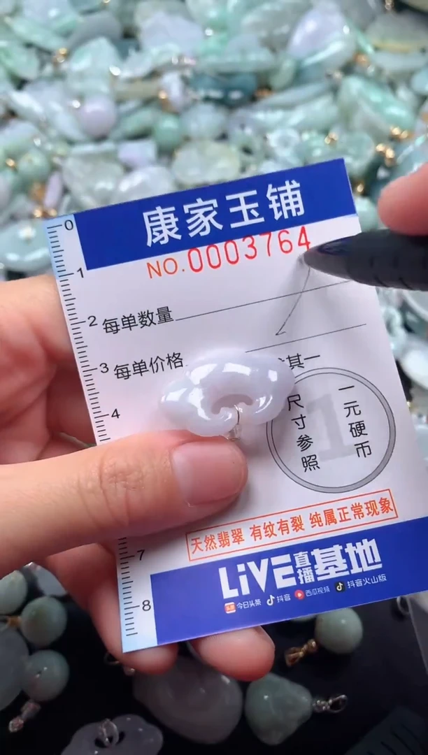颈饰未镶嵌翡翠3764