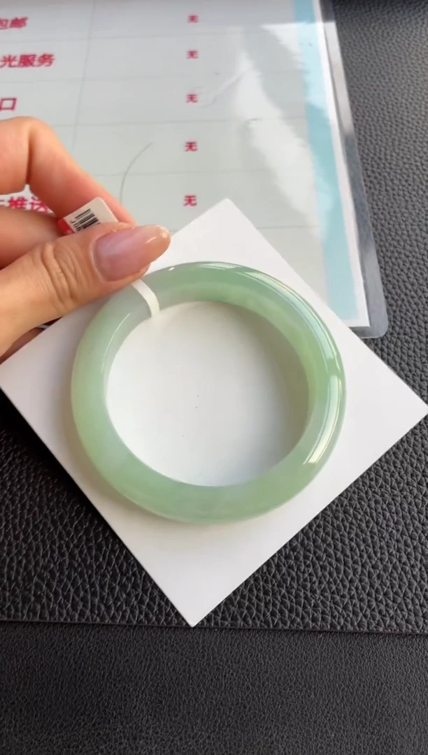 未镶嵌手镯翡翠34号57.7*12.2*9.3正圈