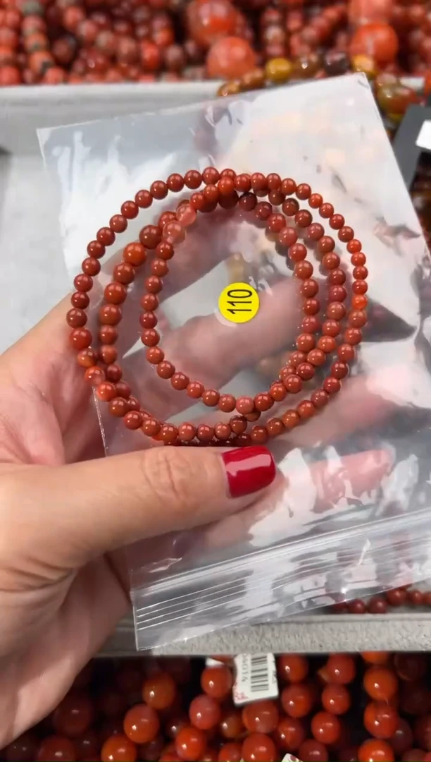 未镶嵌手串南红玛瑙4+