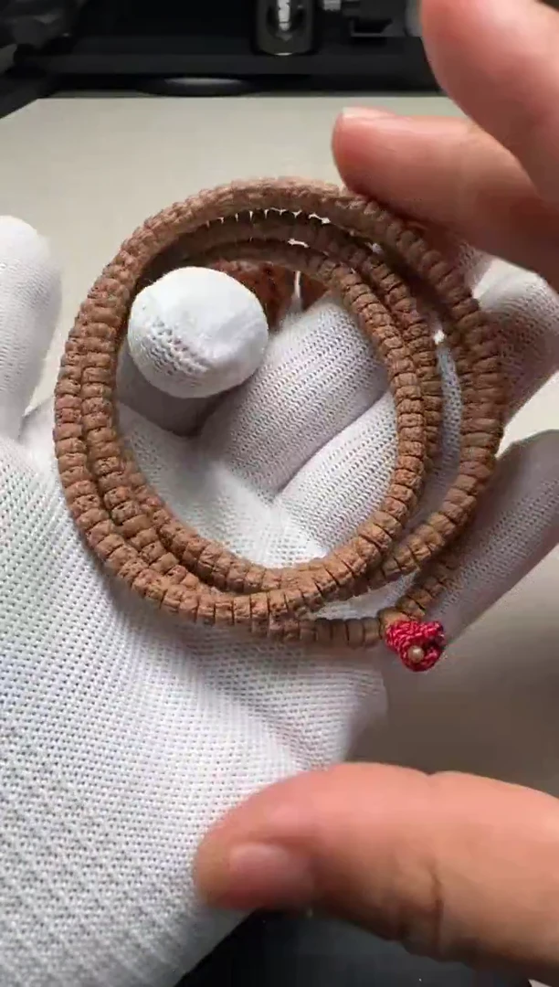 【闪购商品】金刚菩提手串精工佛手药片长串