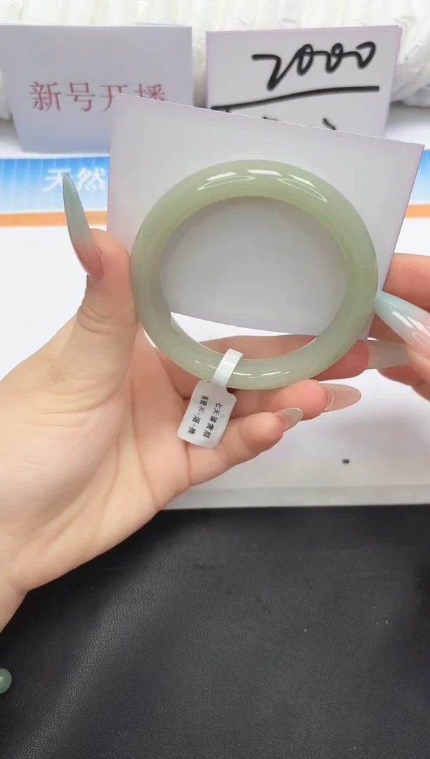 未镶嵌手镯石英质玉55-57