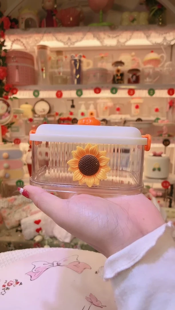 向日葵大料收纳盒——手工制作品质好！