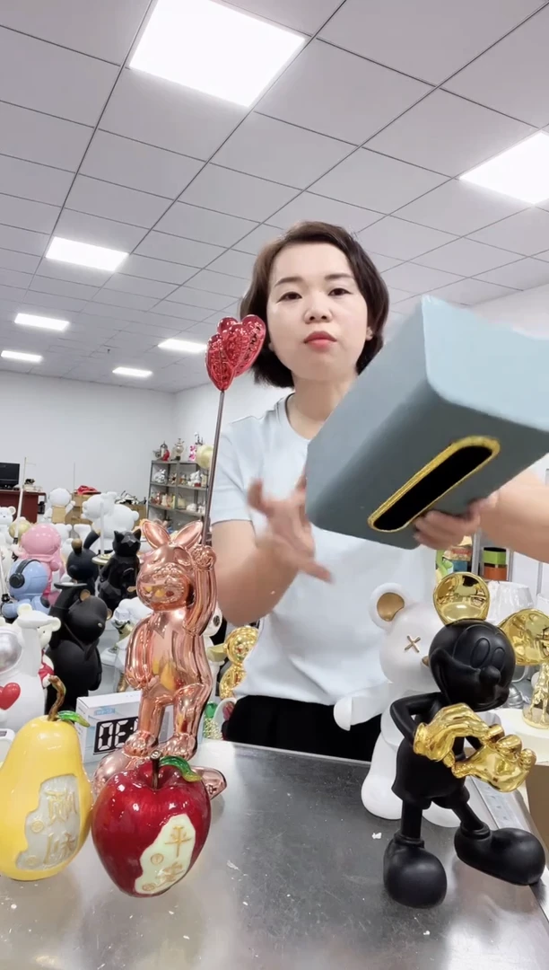 悦美灰蓝色D款纸巾盒