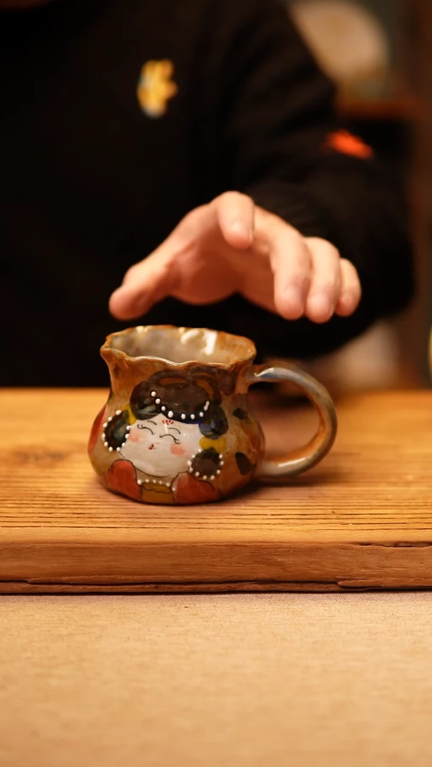 【闪购商品】@@陶园瓷舍@@纯手工手绘@高温釉下彩
