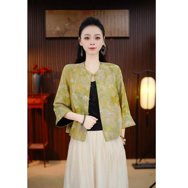 【青婉】小鱼高定新中式国风外套