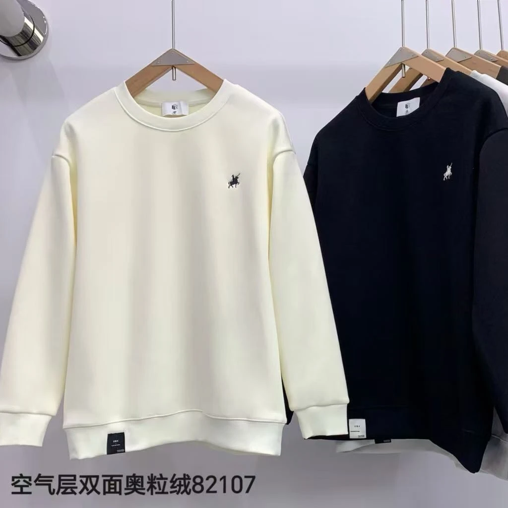 (新疆包邮）加绒加厚刺绣马休闲卫衣