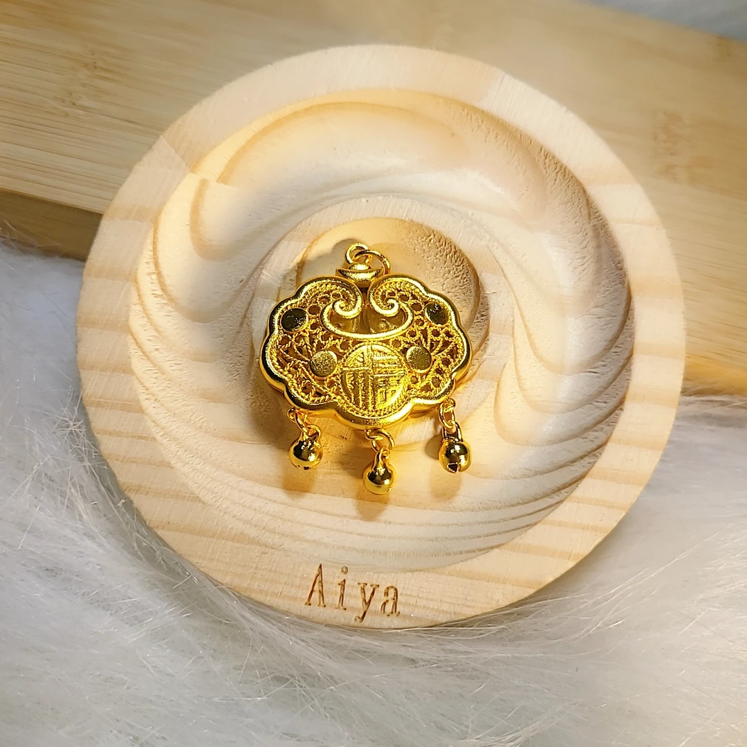 铜合金吊坠 镂空铃铛福锁吊坠 J901-J980