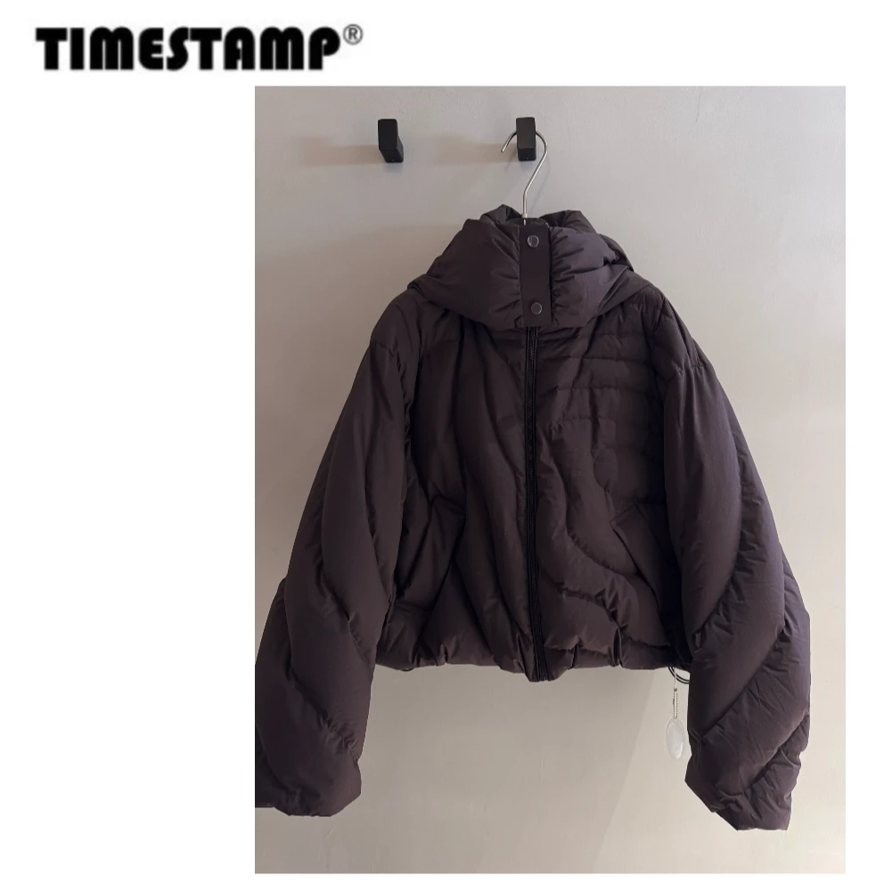 【TIMESTAMP】2024/6332HN秋冬新款时尚定制款连帽羽绒服