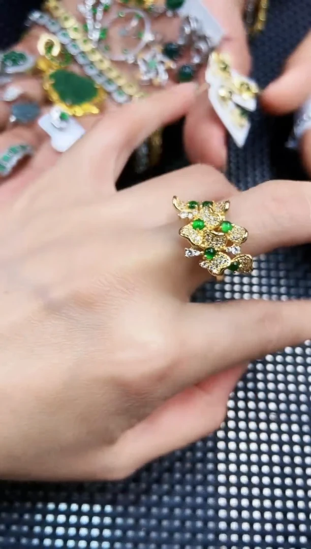 【闪购商品】翡翠戒指未镶嵌111111111