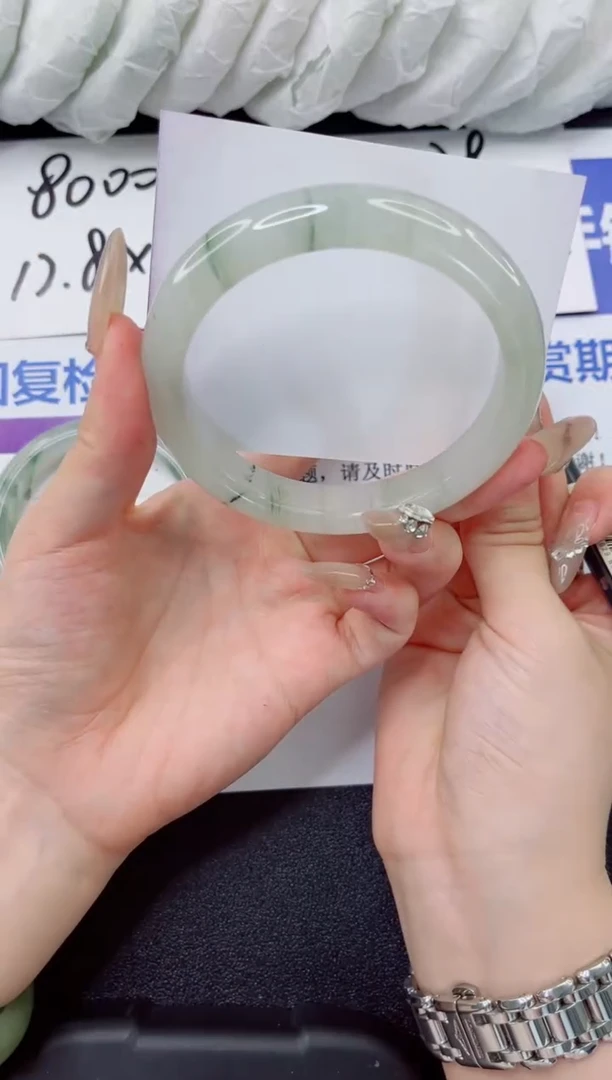 石英质玉手镯未镶嵌51-64.4