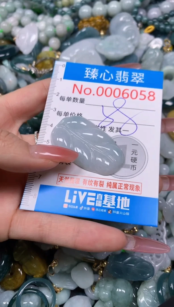 【闪购商品】翡翠颈饰未镶嵌含绳0006058