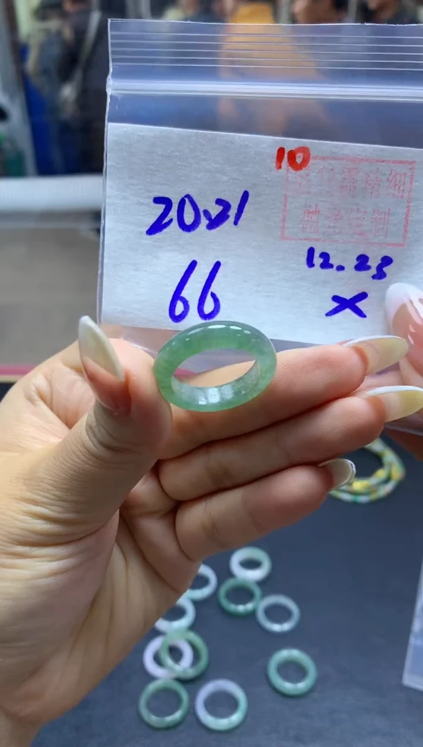 未镶嵌定制翡翠戒圈#66元-毛货需精细抛光