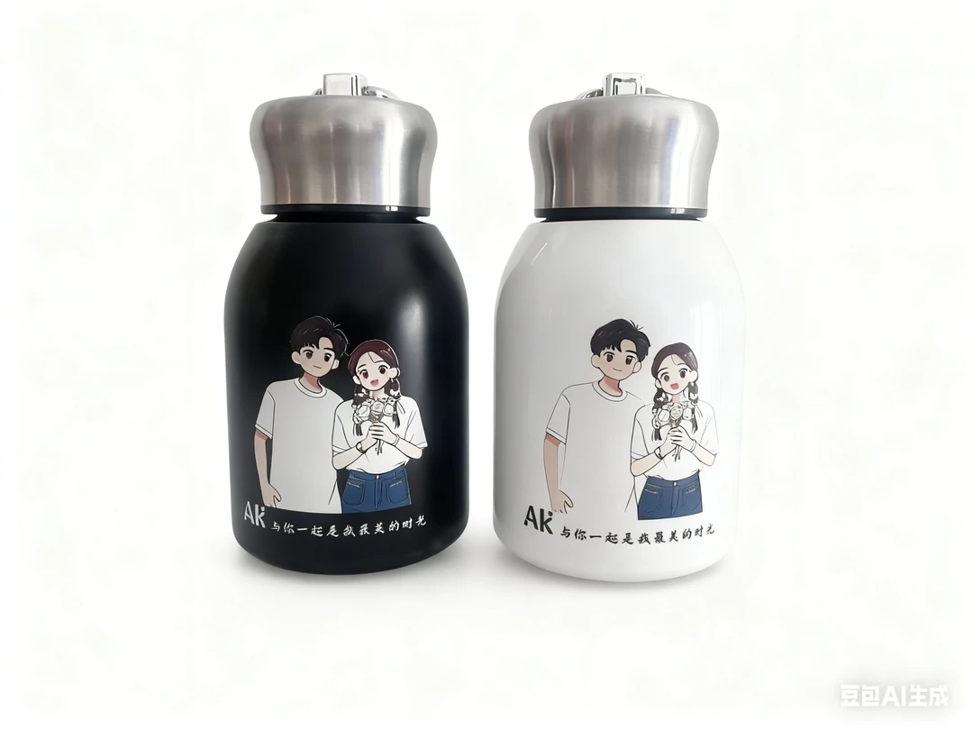 【粉丝专属】时尚简约小胖丁316不防锈保温杯颜色随机