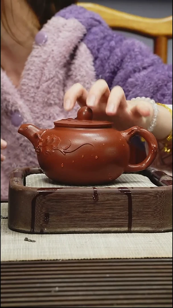 茶壶紫砂400CC