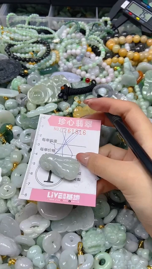 翡翠未镶嵌颈饰闪购0261816多样性发其一