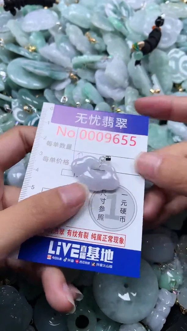 颈饰未镶嵌翡翠9655